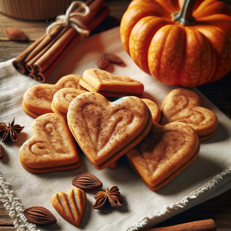 Pumpkin & Cinnamon Dog Biscuits