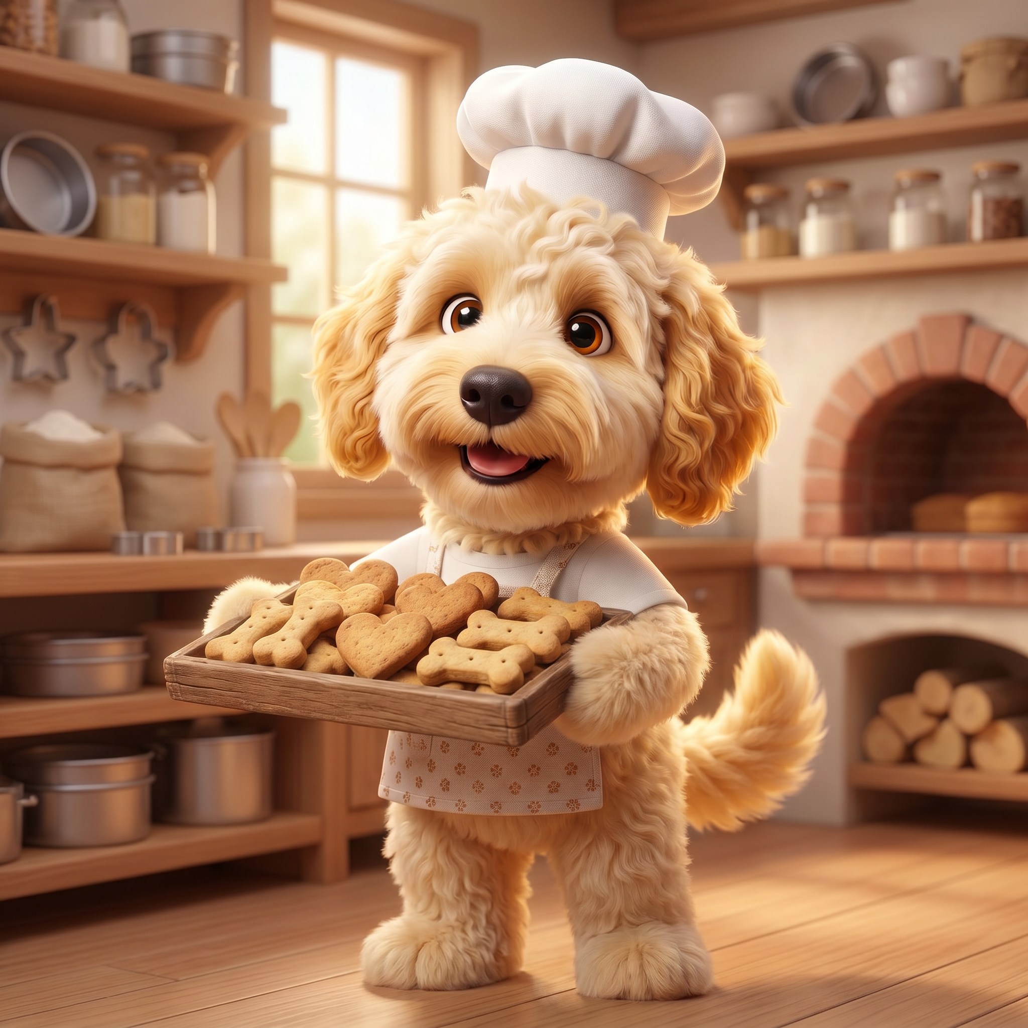 Spinach & Cheese Dog Biscuits