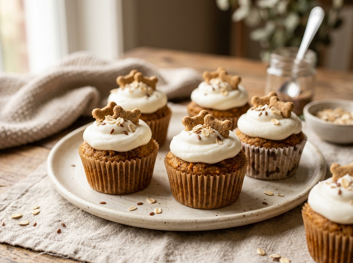 Peanut Butter Pupcakes