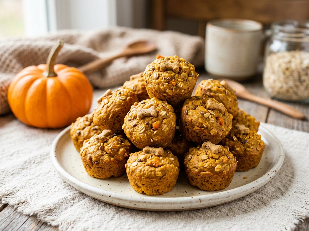 Pumpkin Party Mini-Muffins