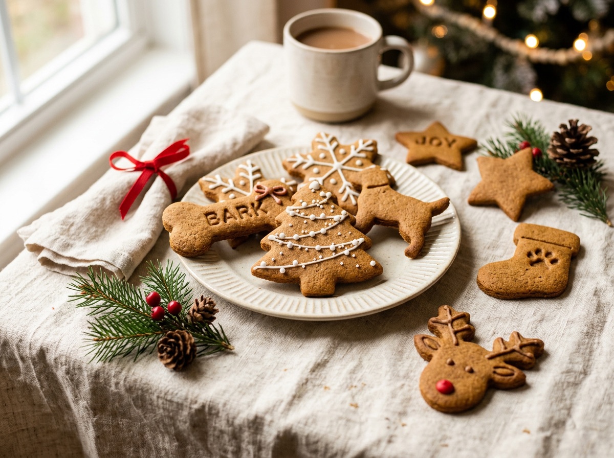 Holiday Gingerbread Pups