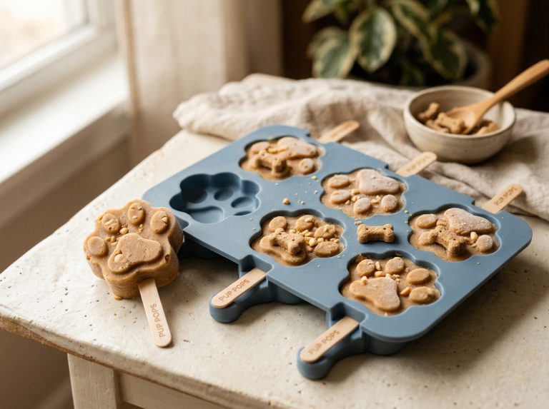 Frozen Peanut Butter Banana Pops