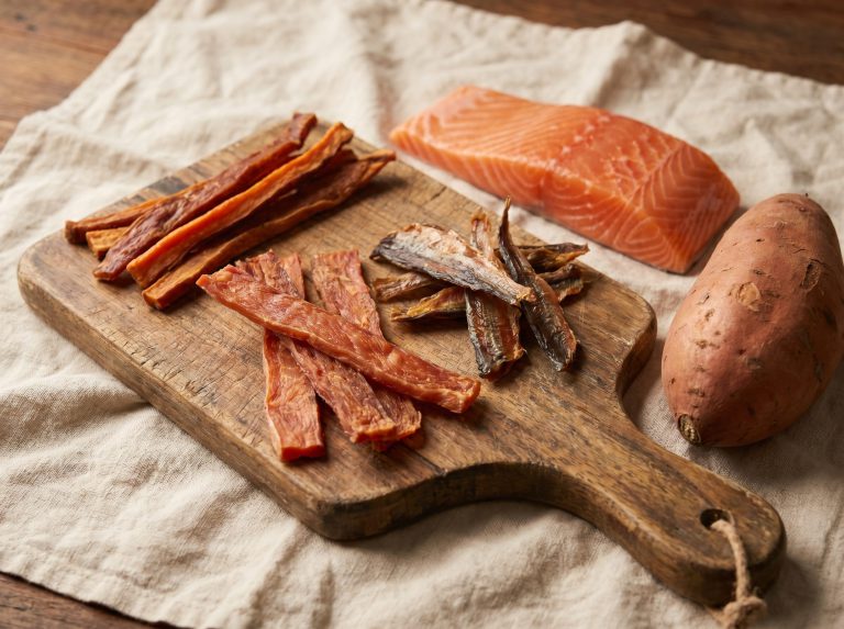 Salmon & Sweet-Potato Jerky